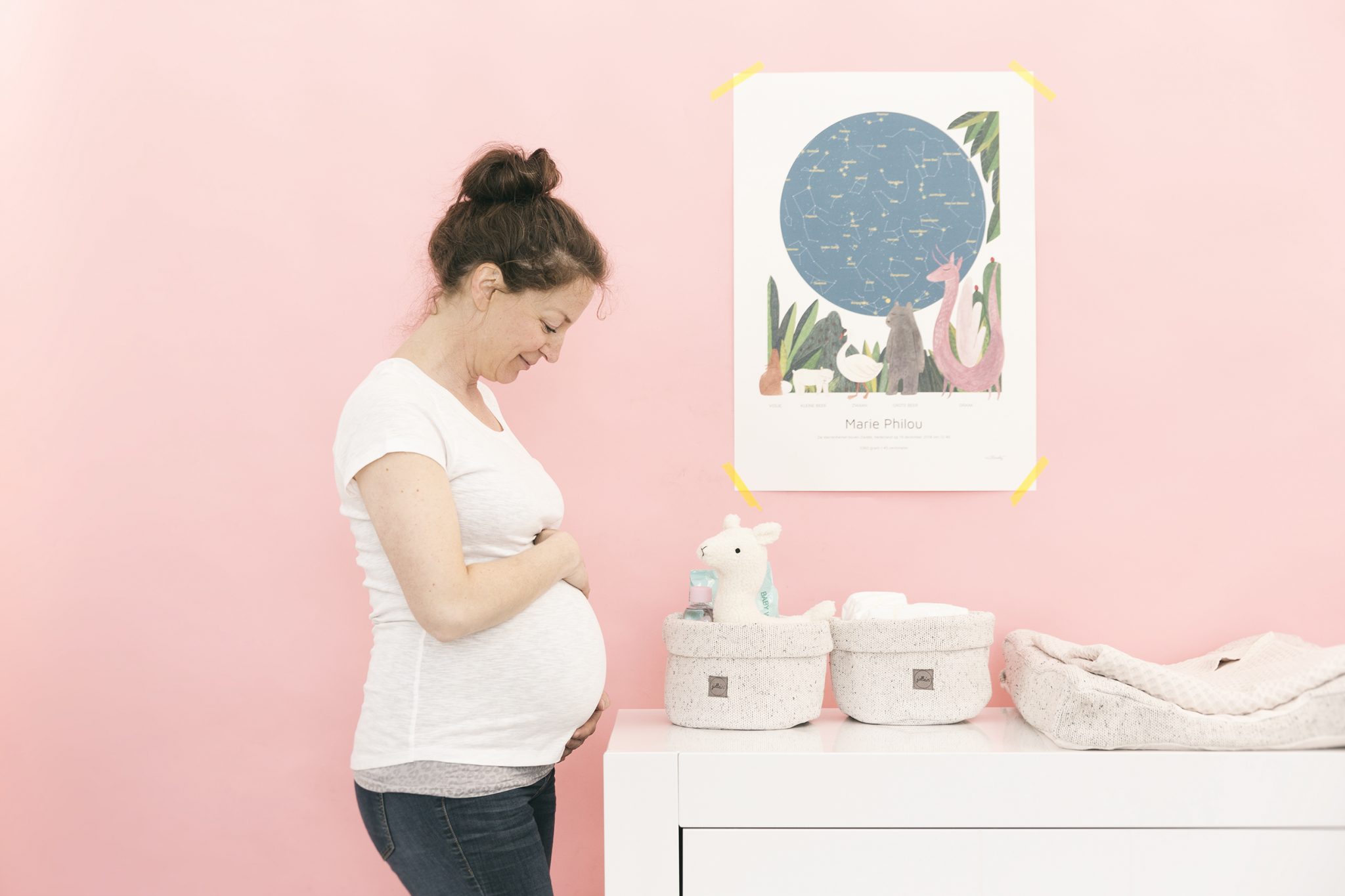 babykamer klaarmaken, kraampakket aanvragen