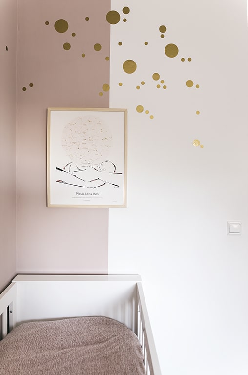 babykamer roze Naviva