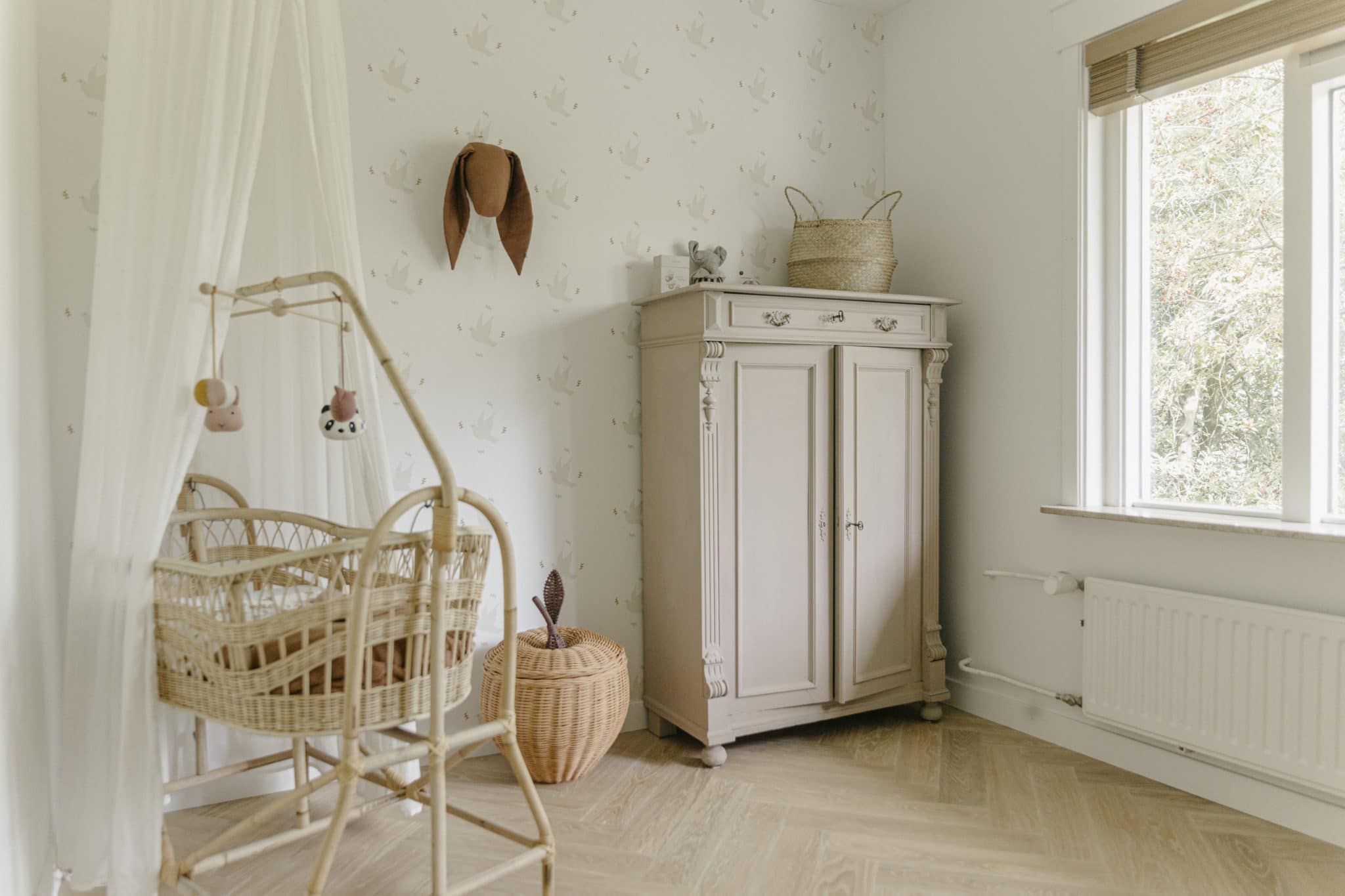 rustige en veilige babykamer