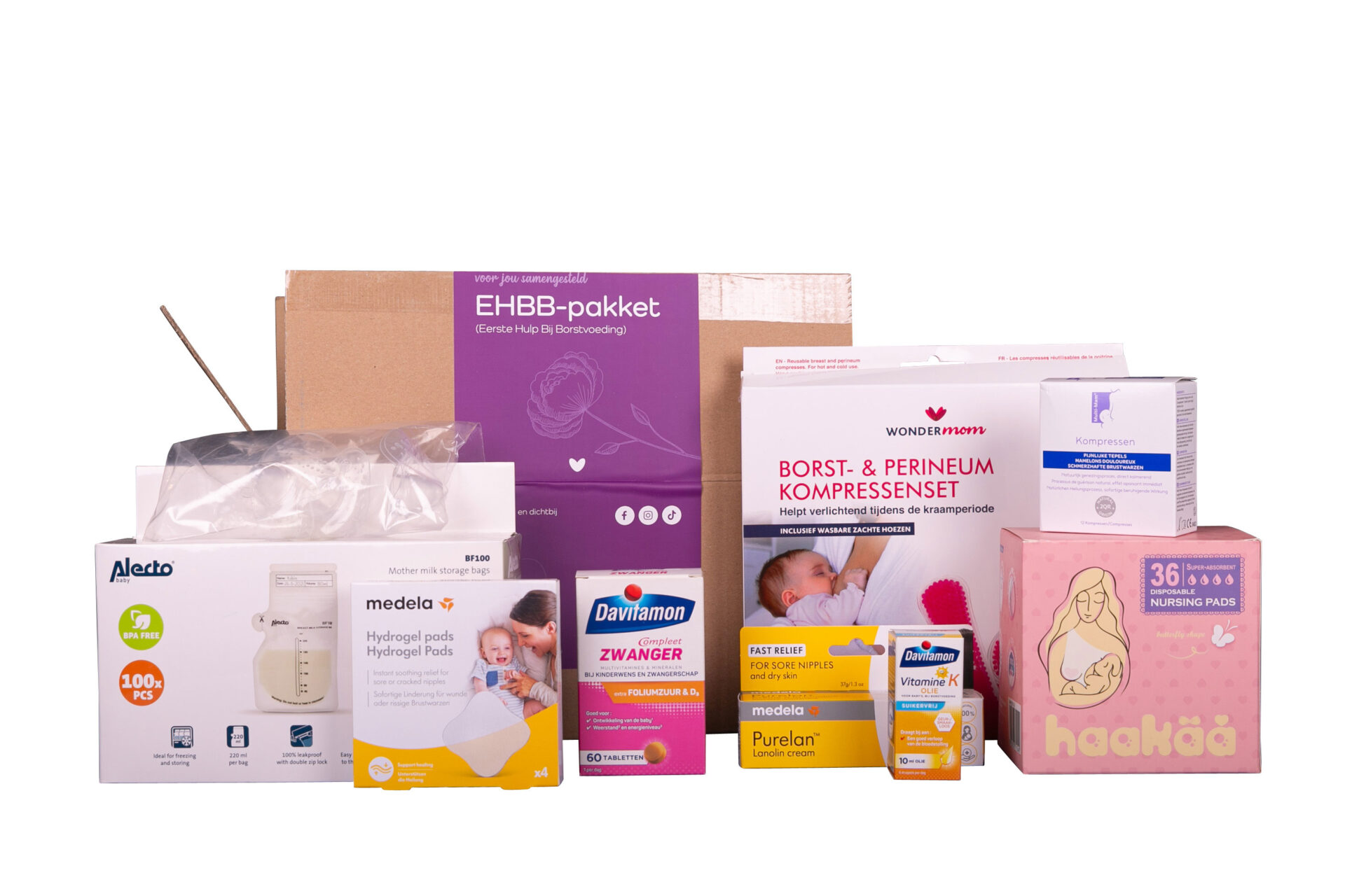 Naviva EHBB pakket borstvoeding producten