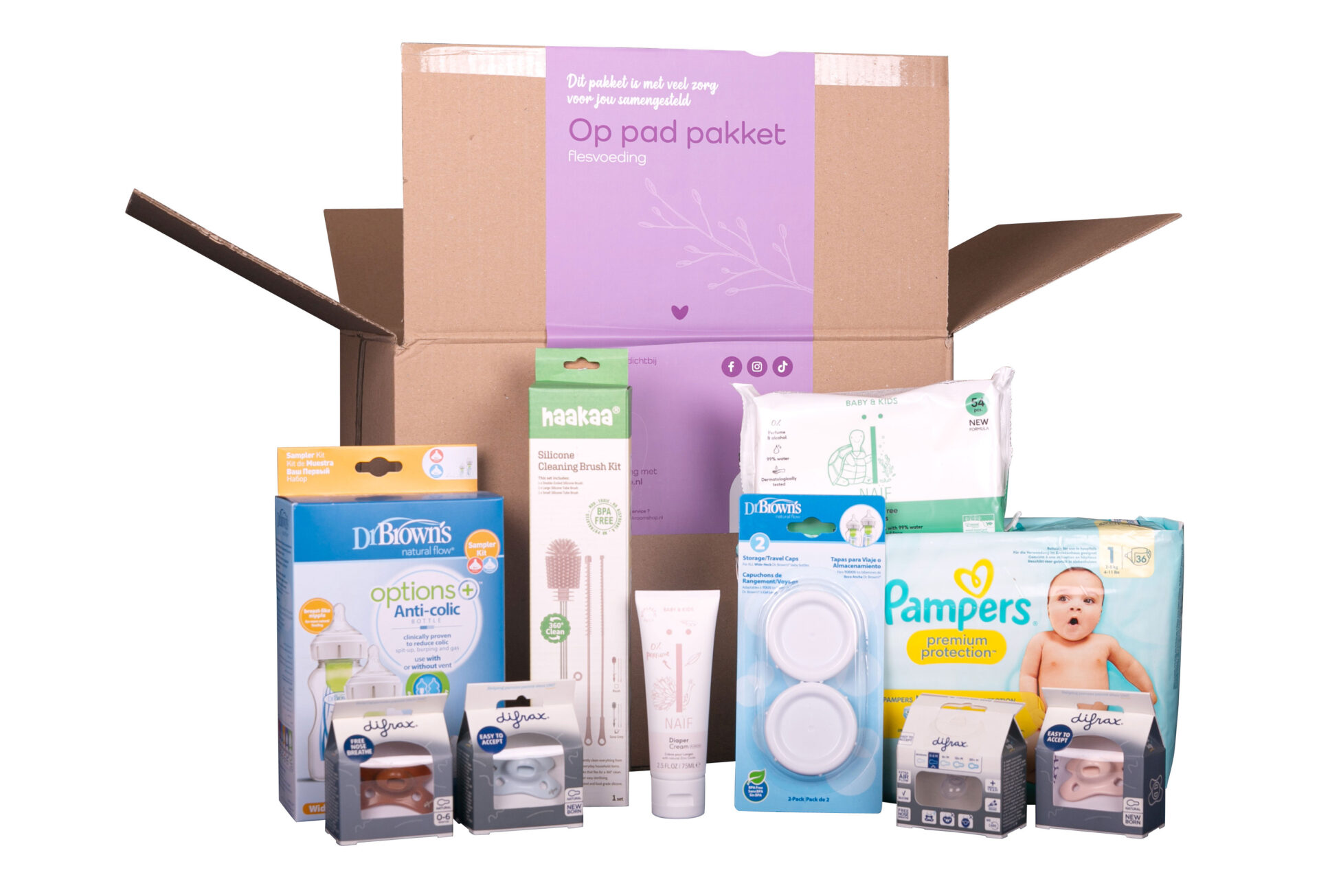 Naviva op pad PlusPakket flesvoeding producten
